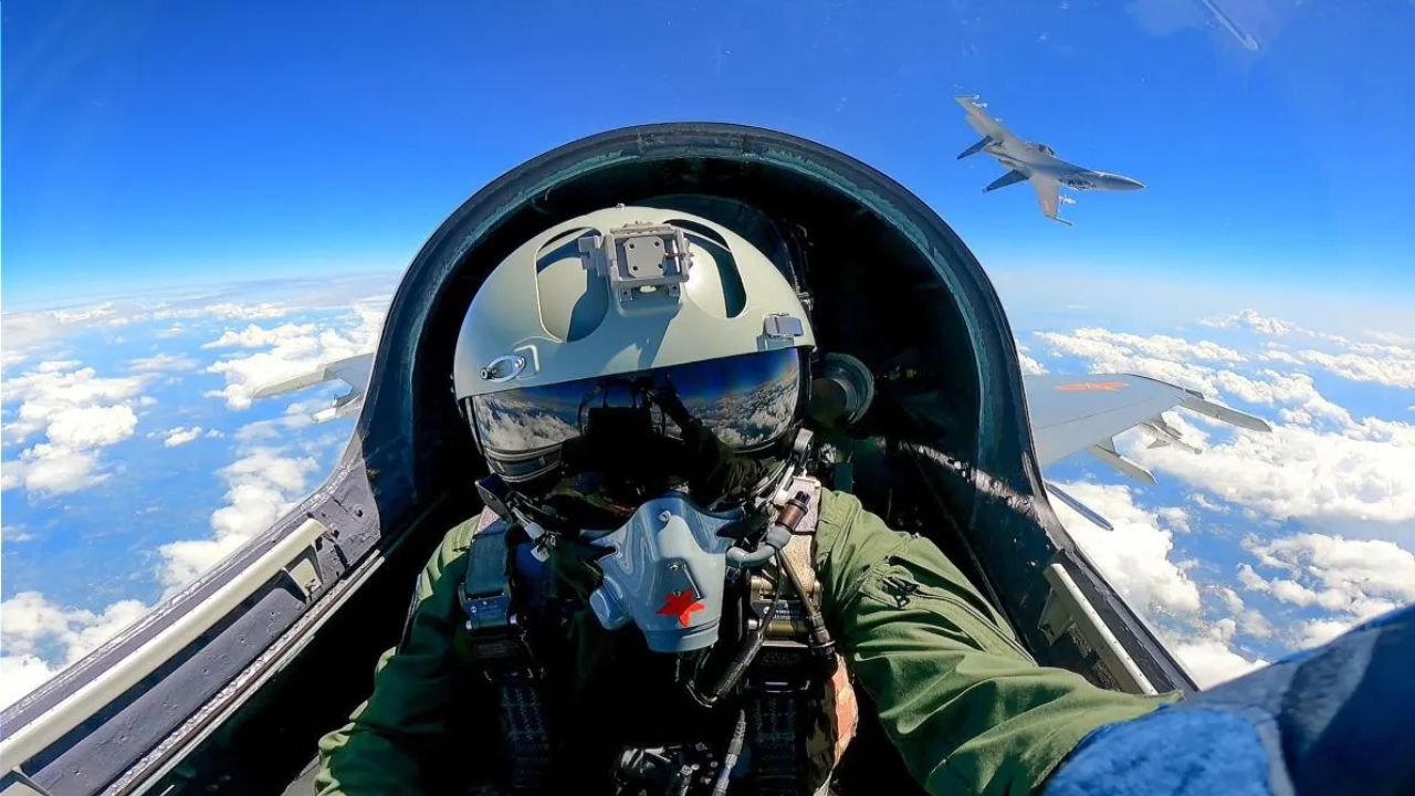 Aumenta la presencia de aviones militares chinos en el Estrecho de Taiwán