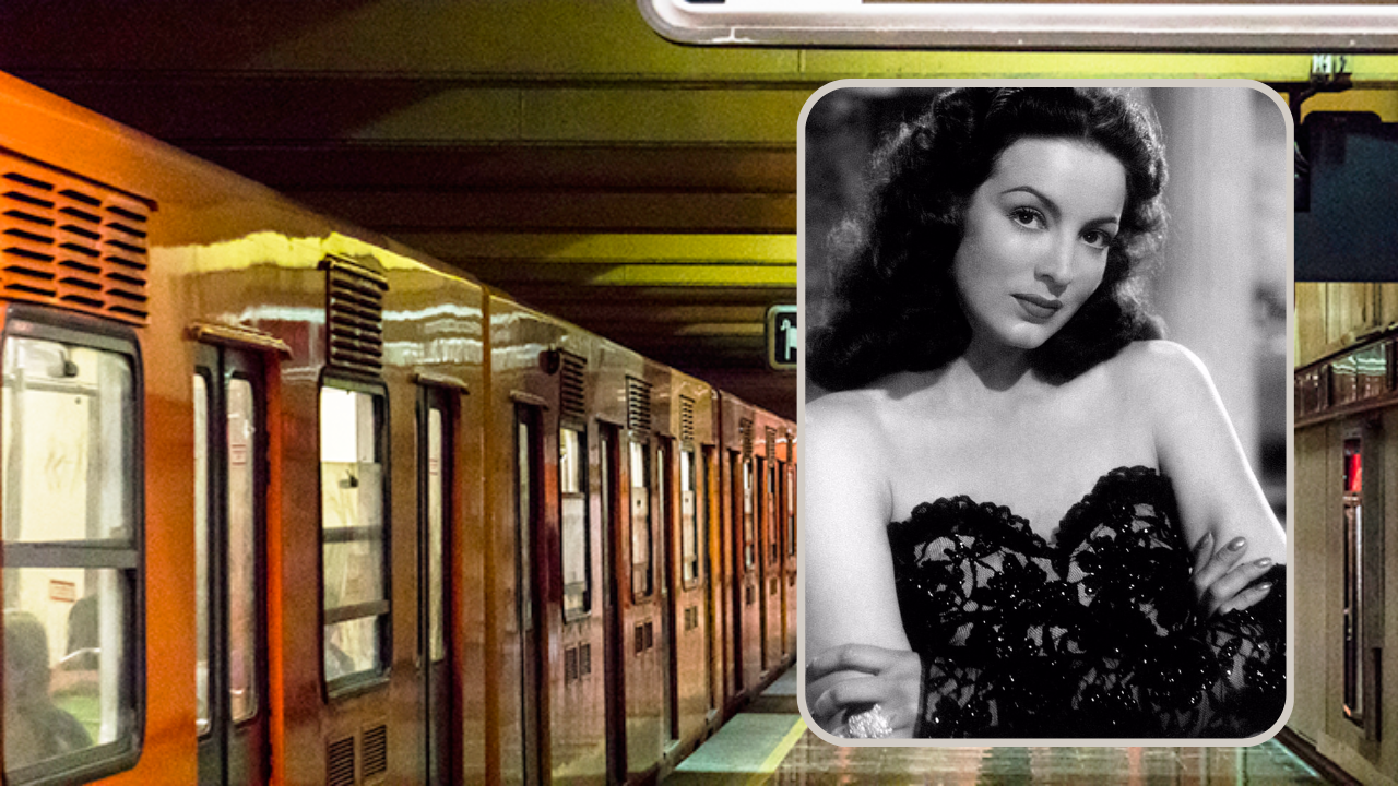 La historia de María Félix con el metro de la CDMX