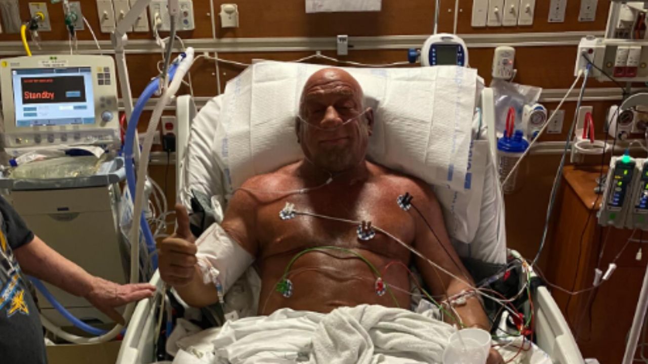 Mark Coleman se recupera favorablemente, luego de permanecer hospitalizado tras salvar a sus padres de un incendio