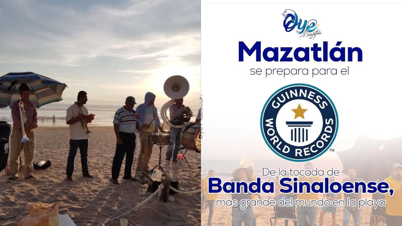 En Mazatlán van por Record Guinness por la tocada de banda sinaloense más grande del mundo