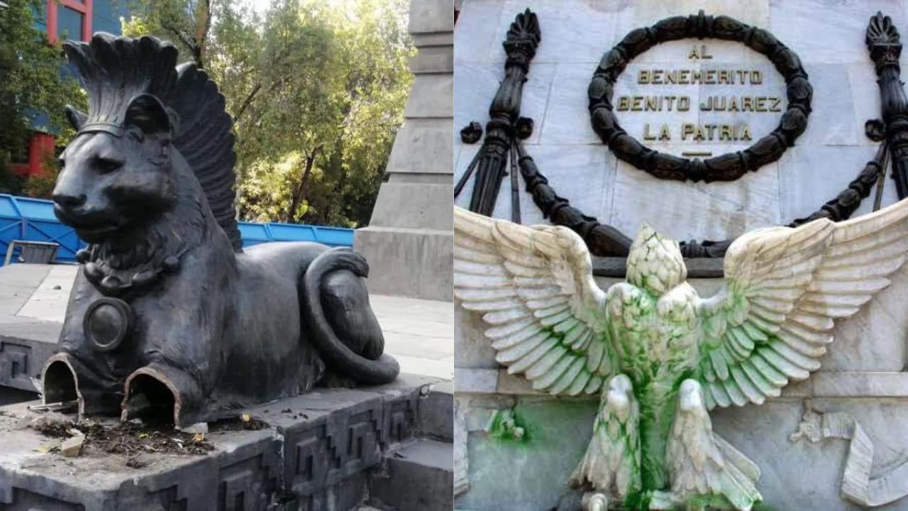 Prisión de 3 a 10 años a quien vandalice monumentos históricos propone MC en el Senado