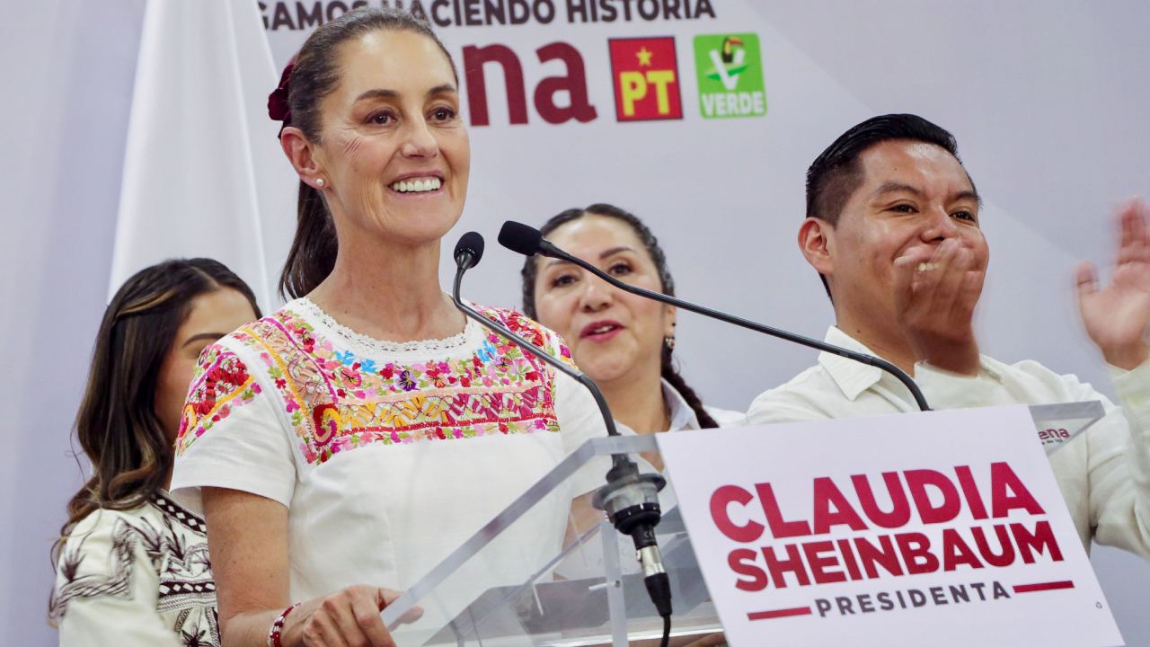 “Me va a tocar el privilegio, pero además de llegar como la primera mujer presidenta en la historia de nuestro país”, Claudia Sheinbaum.