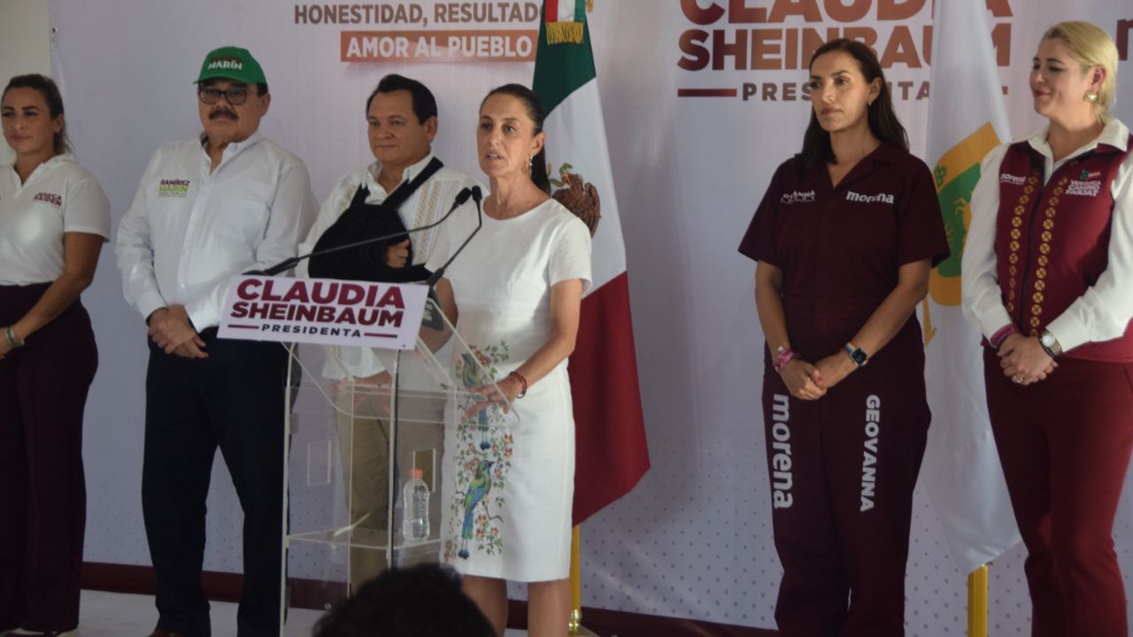 Saidén se queda incluso con triunfo de Morena: Claudia Sheinbaum