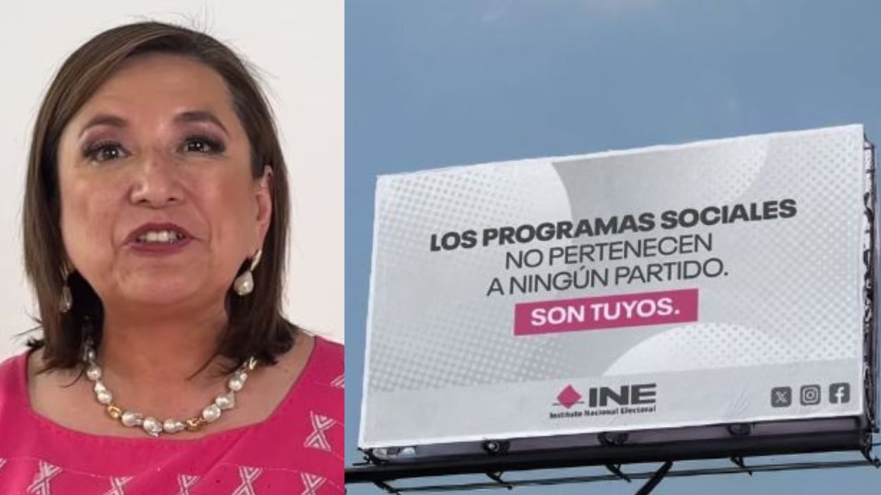 Xóchitl Gálvez anunció este miércoles la eliminación de las imágenes que utilizó para unas sugerencias de campaña