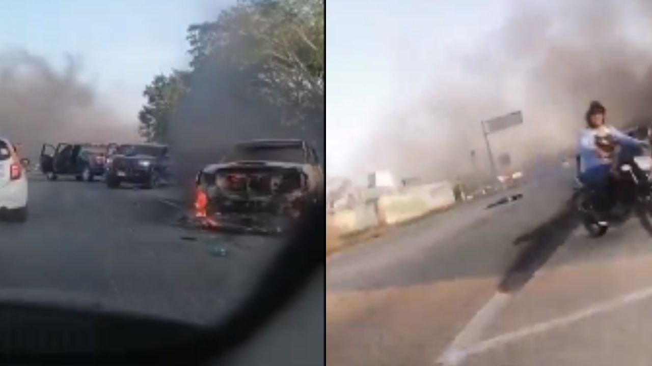 Foto:Captura de pantalla|Reportan enfrentamiento entre grupos criminales en Tuxtla-Ocozocoautla