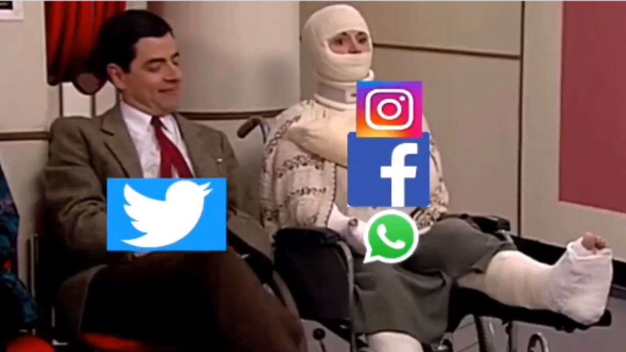 Foto:Captura de pantalla|Estos son los mejores memes de la caída de Facebook e Instagram