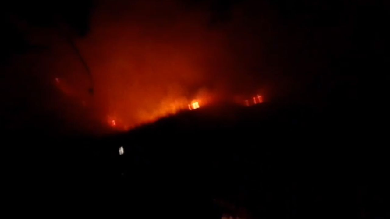 Foto:Captura de pantalla|VIDEO: Reportan incendio en la comunidad de Guadalupe Guevea