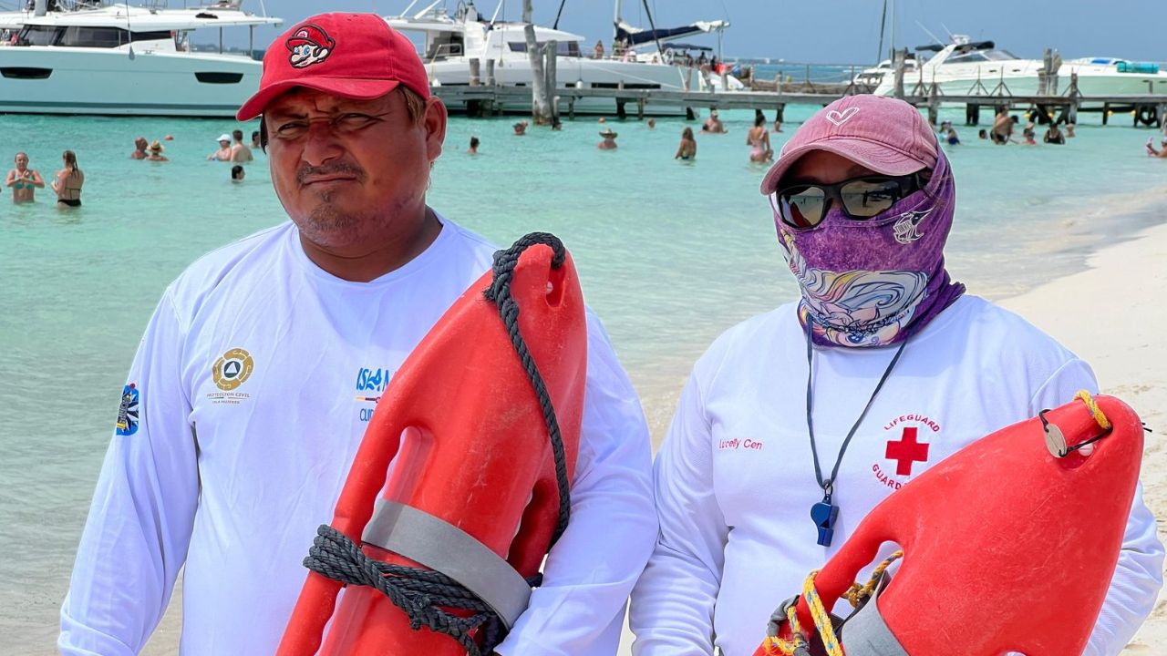 Foto:Especial|Recomendaciones de Protección Civil en las playas de isla