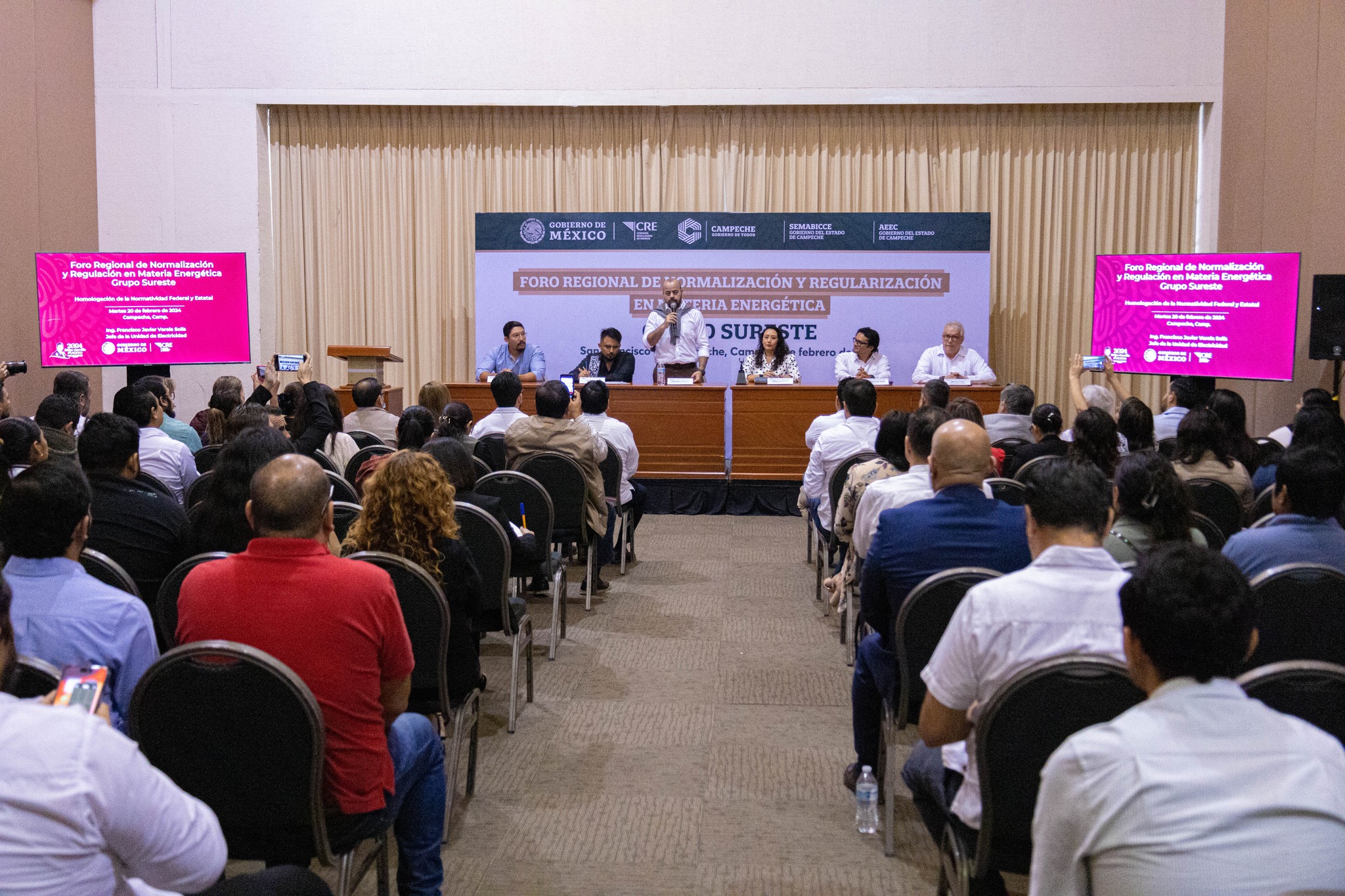 Foto: Cortesía / Con el Foro Regional de Normalización y Regulación en Materia Energética Grupo Sureste, se unen esfuerzos para homologar la normatividad federal.