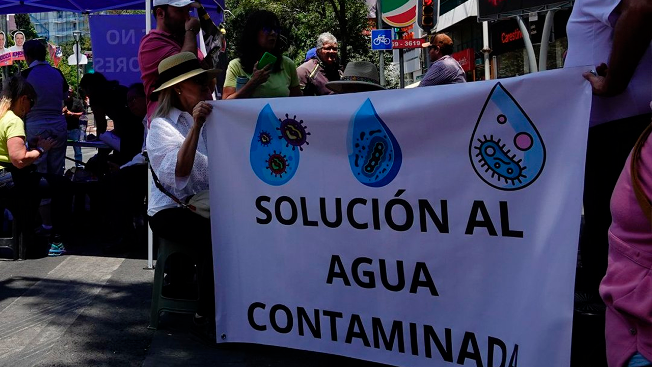 Foto: Cuartoscuro | Martí Batres confirmó al pozo Alfonso XIII en Álvaro Obregón como origen de contaminación en el agua.