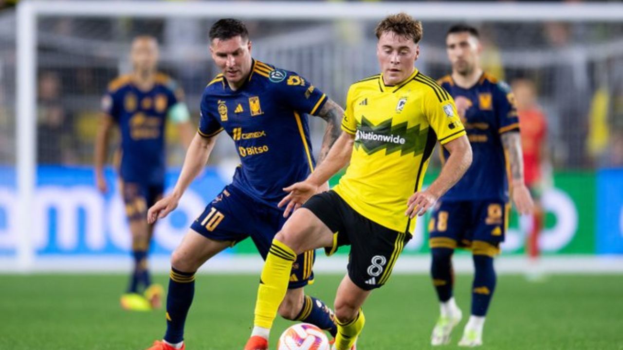 Tigres y Columbus Crew igualan en el duelo de ida de los Cuartos de Final de la Concachampions