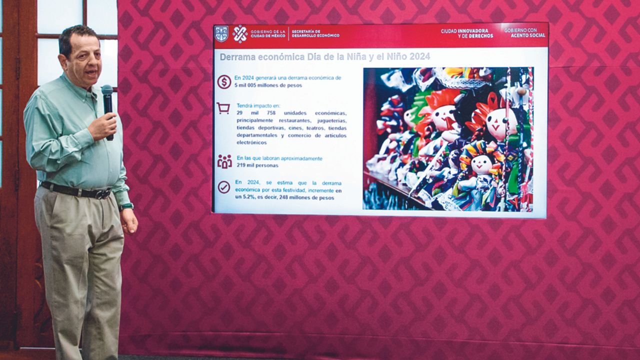 Ganancias. Más de un millón 431 mil personas del sector económico obtendrán beneficios con esta festividad, reconoció el titular de Desarrollo Económico.