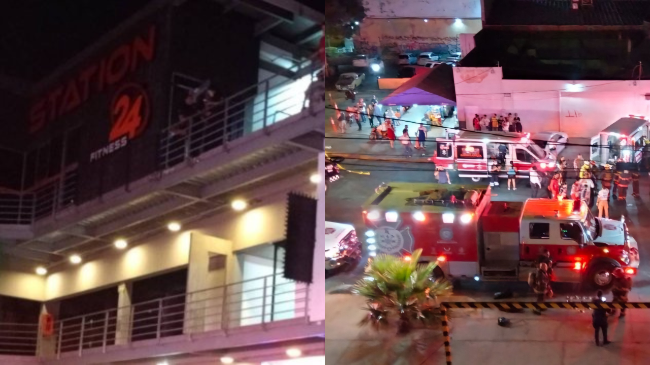 Incendio en Gimnasio de GDL