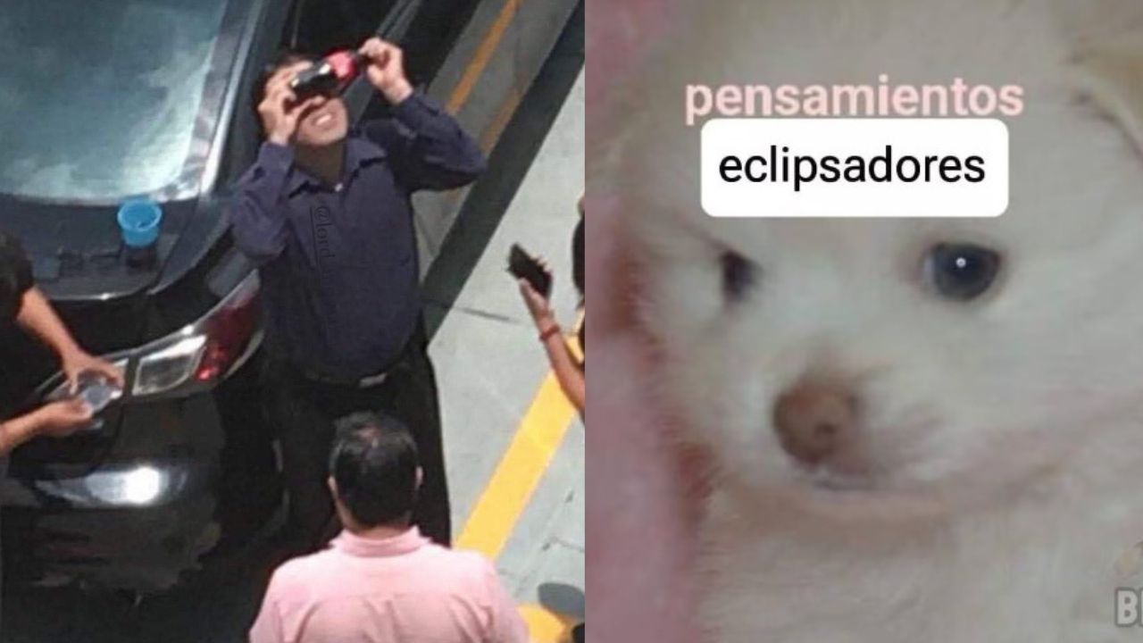 Ni el eclipse total solar se salva del ingenio y el tiempo libre de los usuarios, pues también le tocó su debida dosis de memes.