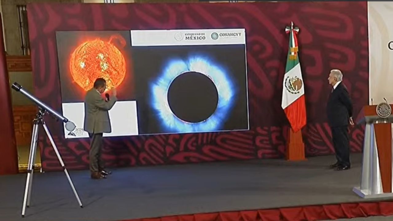 No se debe ver de manera directa el eclipse, ya que puede ocasionar daños en la retina y córnea.