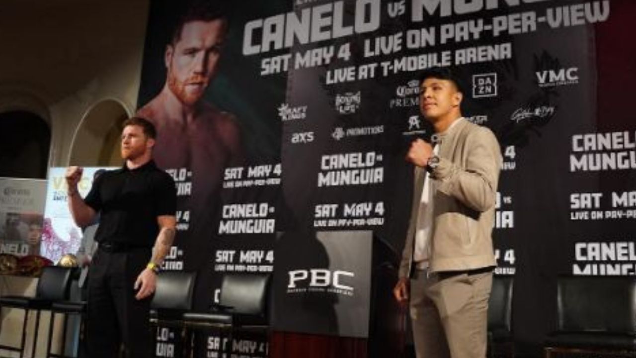 El próximo 4 de mayo El Canelo Álvarez y Jaime Munguía se enfrentarán en la T-Mobile Arena de Las Vegas