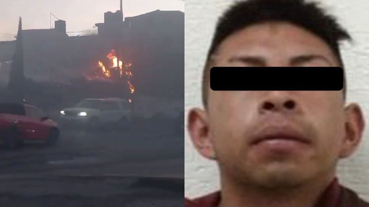 Detiene a Juan Pablo "N" por provocar incendio forestal en Naucalpan