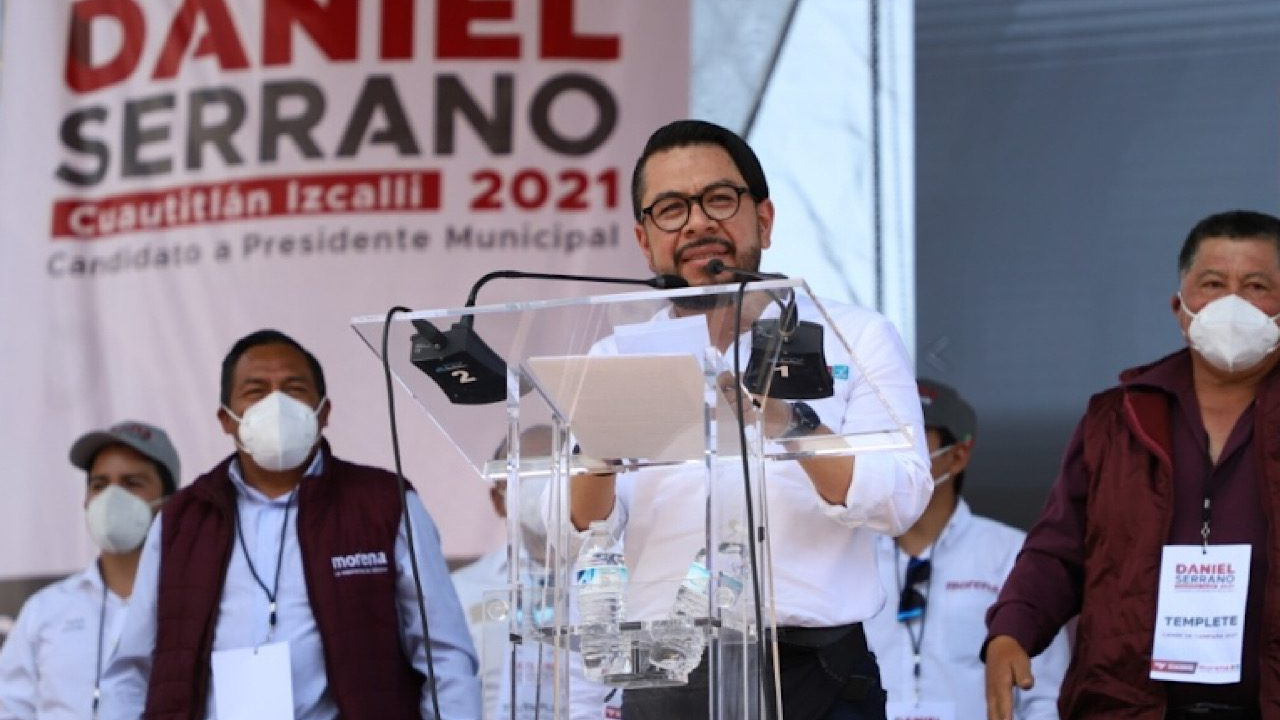 Daniel Serrano, candidato a la presidencia municipal de Cuautitlán Izcalli, aseguró estar preparado para debatir con la candidata del “PRIAN”