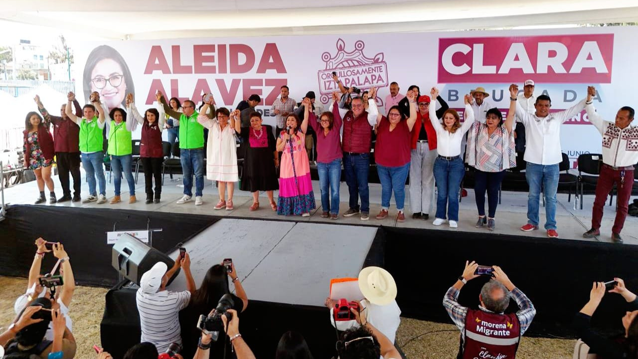 Clara Brugada en Iztapalapa