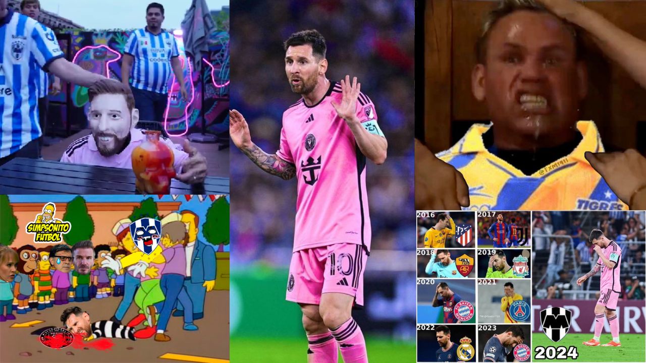 Messi y el Inter de Miami son presa de los memes tras su eliminación ante Rayados