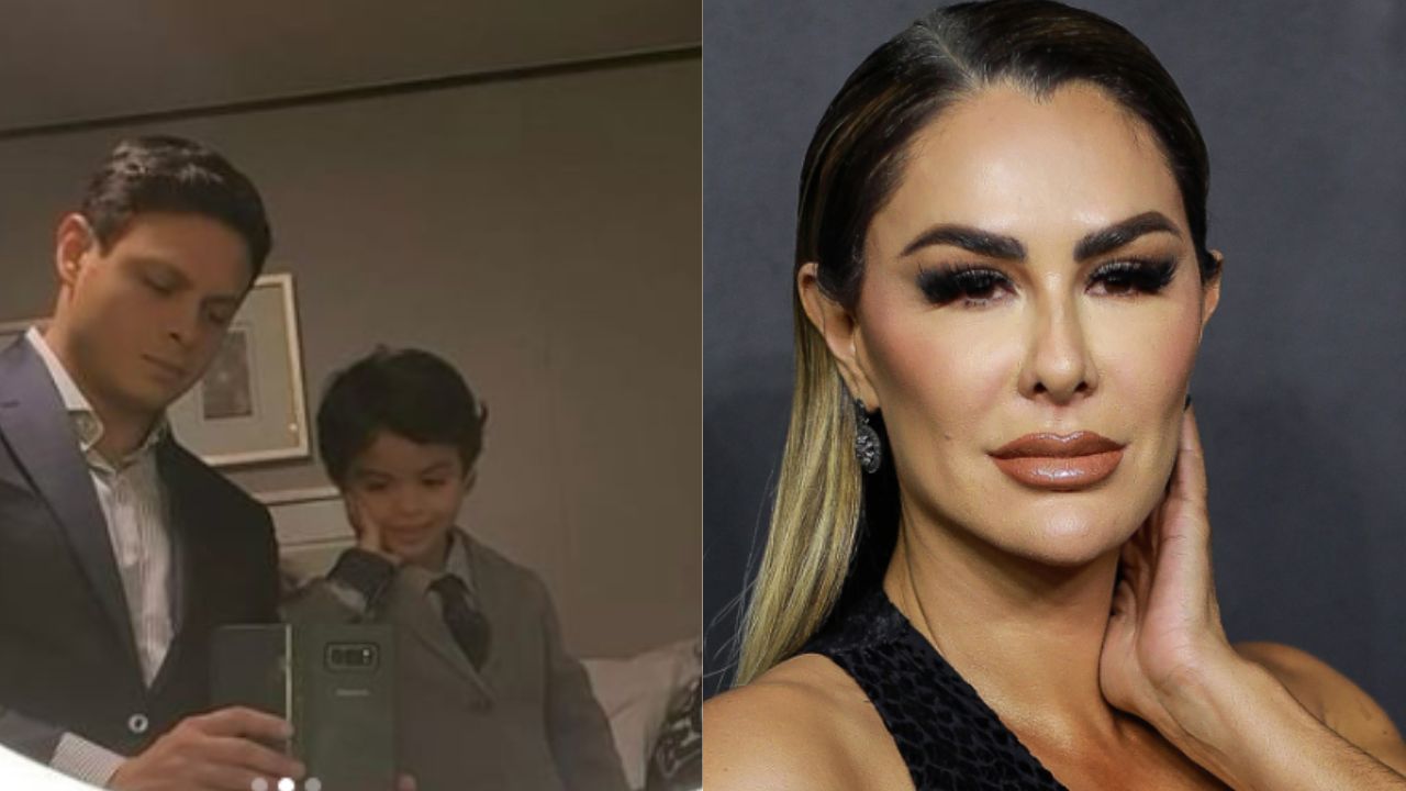 Foto:redes sociales|Hijo de Ninel Conde sufre accidente tras practicar deporte con su padre