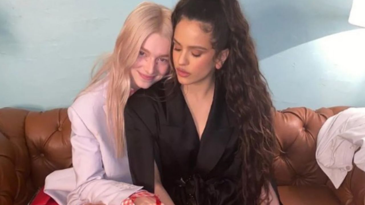 Foto:Redes sociales|Se confirma el romance entre Rosalía y la actriz de Euphoria, Hunter Schafer