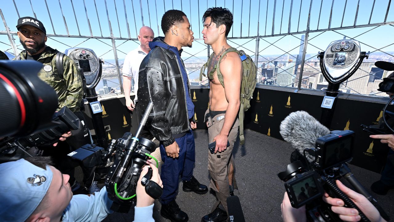 Ryan García Devin Haney AFP