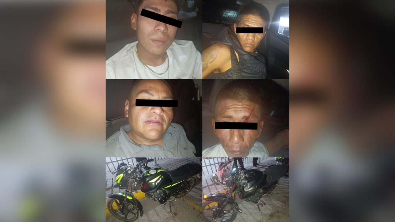 Capturan a banda de “motoratones” en Valle de Chalco Solidaridad