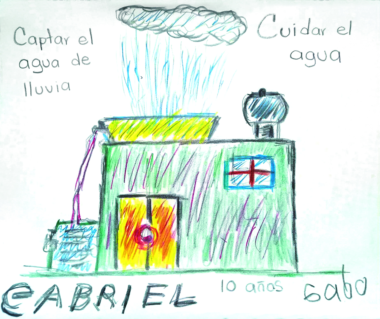 Son pequeños que imaginan ser Presidentes y en sus infantiles ojos detectan algunos de los problemas que podrían trastocar su futuro, como la escasez de agua y la inseguridad que acecha en su entorno