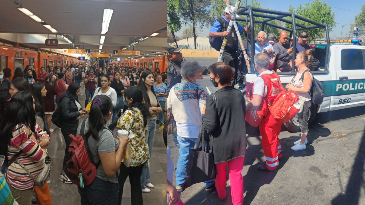 Nuevamente se presentan fallas en la Línea 7 del Metro CDMX. Durante la mañana de este viernes reportaron fallas y retrasos en los trenes