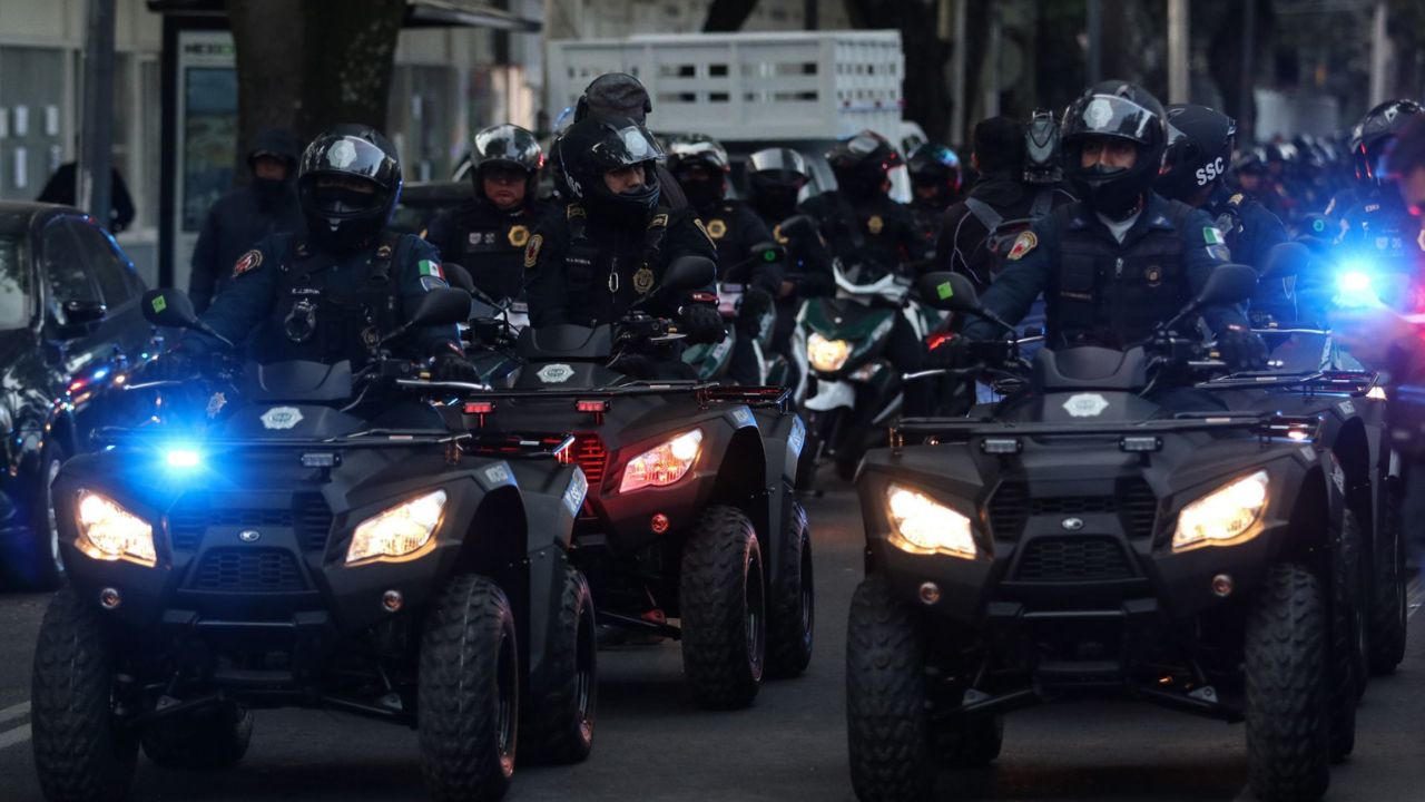 Foto: Cuartoscuro|Arranca operativo de seguridad en la GAM