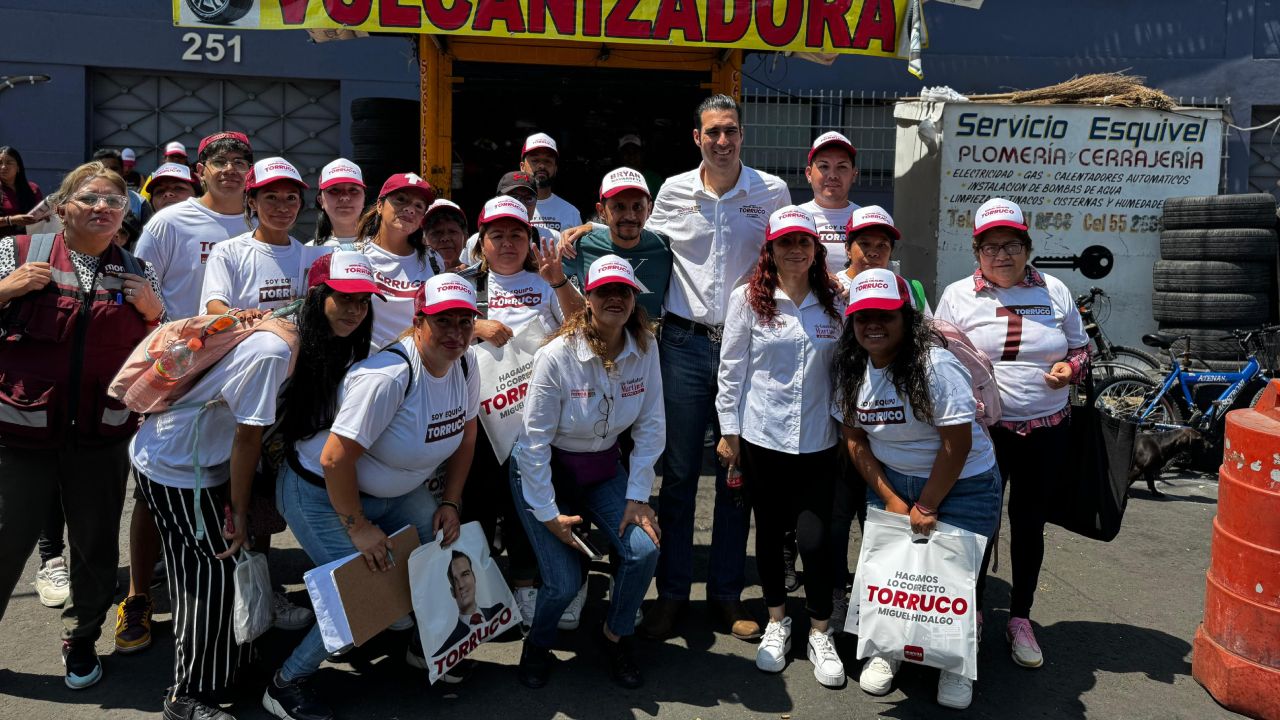 Miguel Torruco señaló que con más progreso y seguridad se generan mejores condiciones para las familias de la Miguel Hidalgo