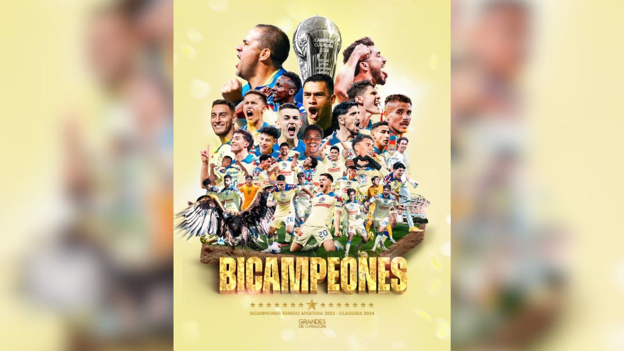 América es bicampeón del futbol mexicano