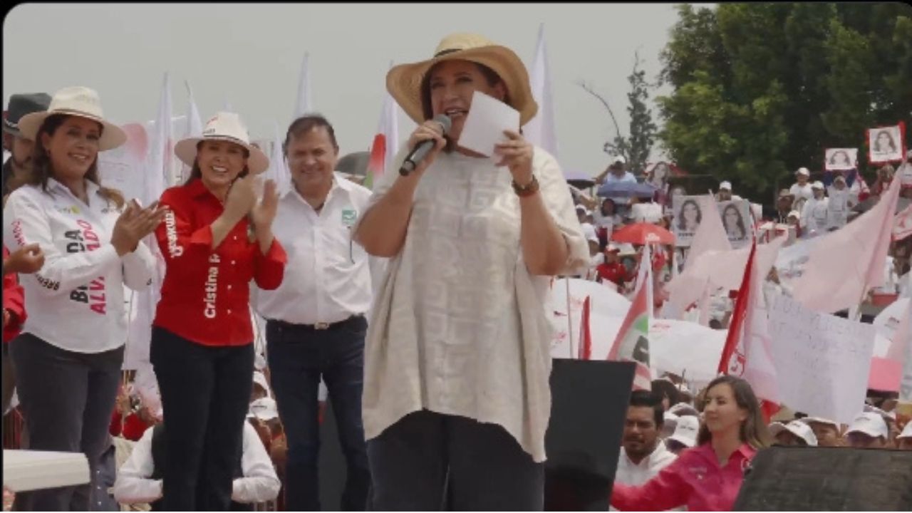 Xóchitl cierra campaña en Estado de México y pide salir a votar