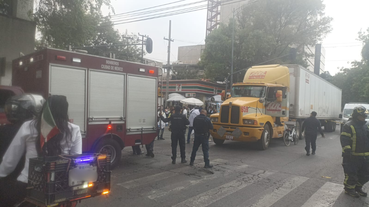 Ciclista arrollada en la Doctores