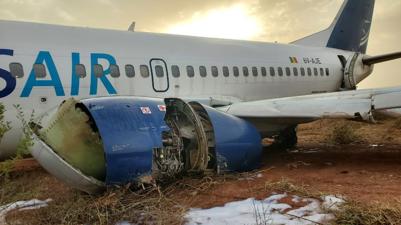 Se estrella avión Boeing en Senegal.