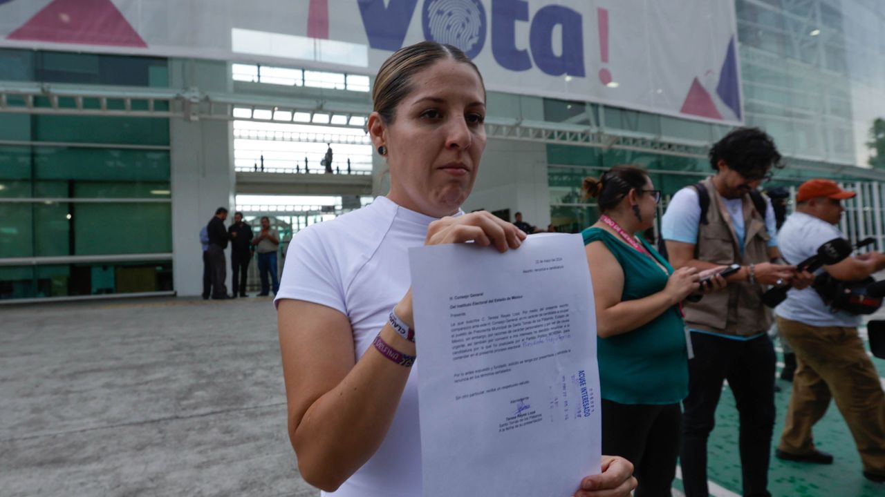 CASO. Teresa Reyes Loza era candidata de Sigamos Haciendo Historia a la alcaldía de Santo Tomás de los Plátanos.