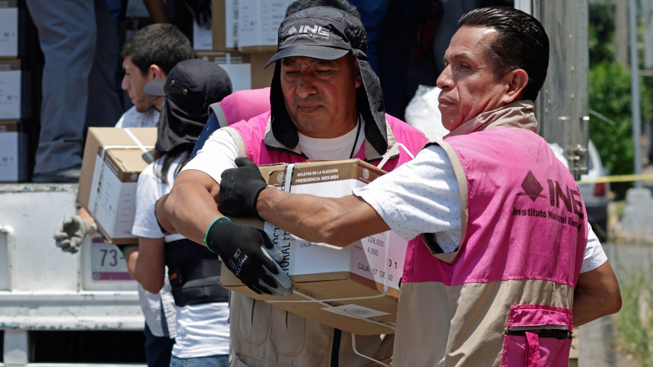 Puebla. Las papeletas llegaron a principios de mayo al estado.