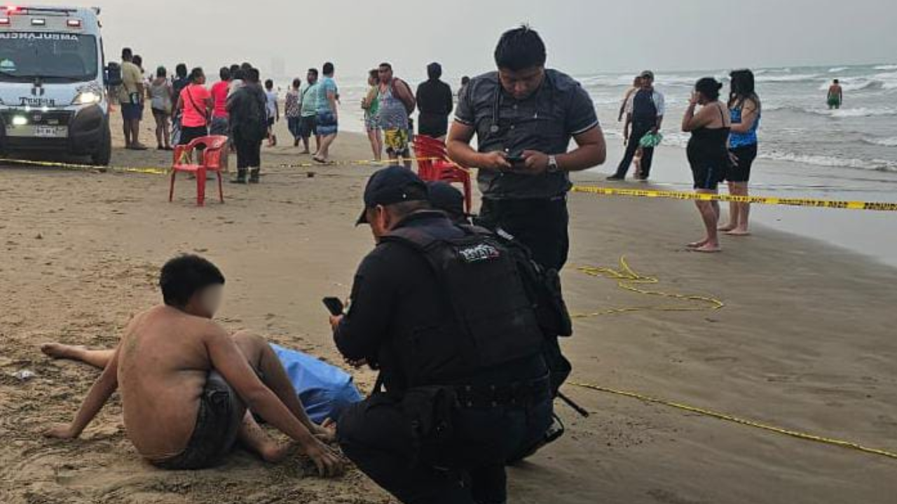 Turistas ahogados en Tuxpan