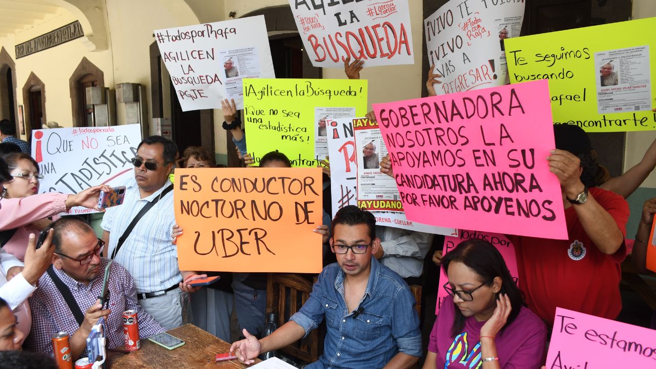 PROTESTA. Los familiare anunciaron que realizarán un planton frente a la Procuraduría para presionar y que busquen a Ángel.