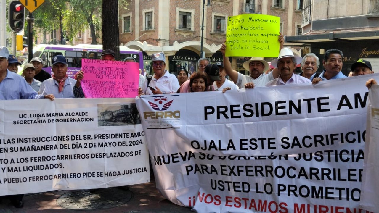 Ferrocarrileros Palacio Nacional