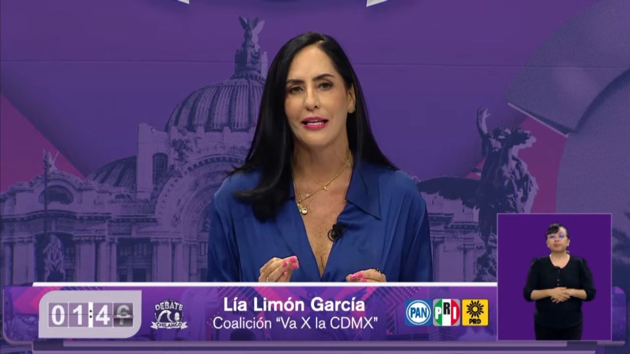 Lía Limón gana debate por ÁO