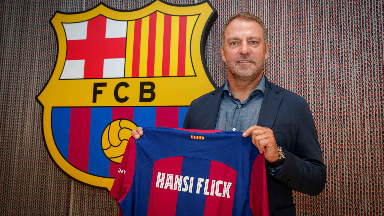 Hansi Flick al Barcelona