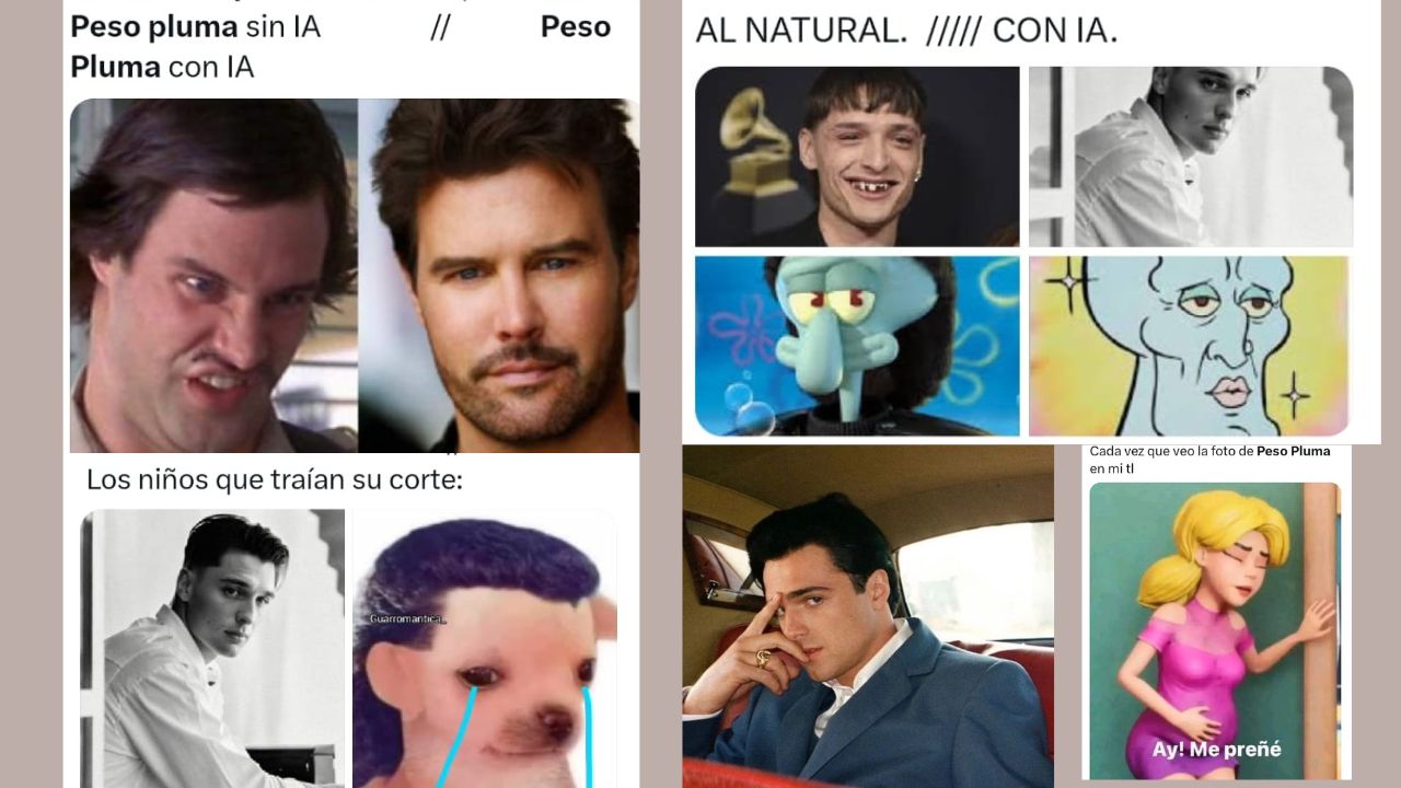 Peso Pluma estrena cambio de look; enciende las redes