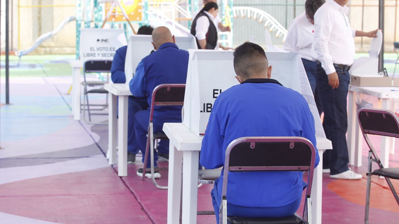 Arranca voto en prisiones para personas sin sentencia