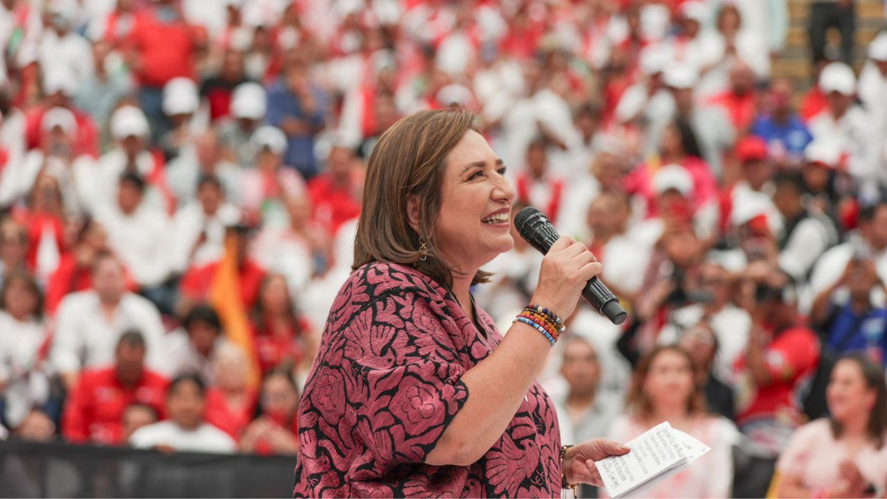 Xóchitl Gálvez cierre de campaña