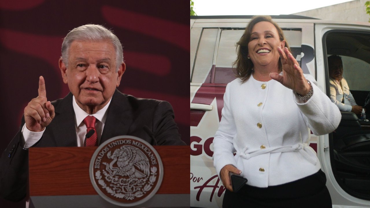 Sin mencionarla por su nombre por la prohibición electoral, AMLO dio un espaldarazo a su exsecretaria de Energía, Rocío Nahle.