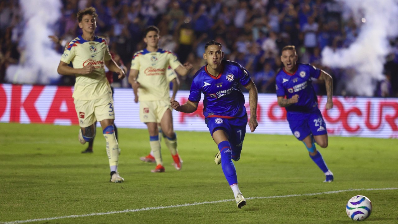 Cruz Azul y América no pasaron del empate 1-1 en el Estadio de la Ciudad de los Deportes, en lo que fue la Final de ida del Clausura 2024.