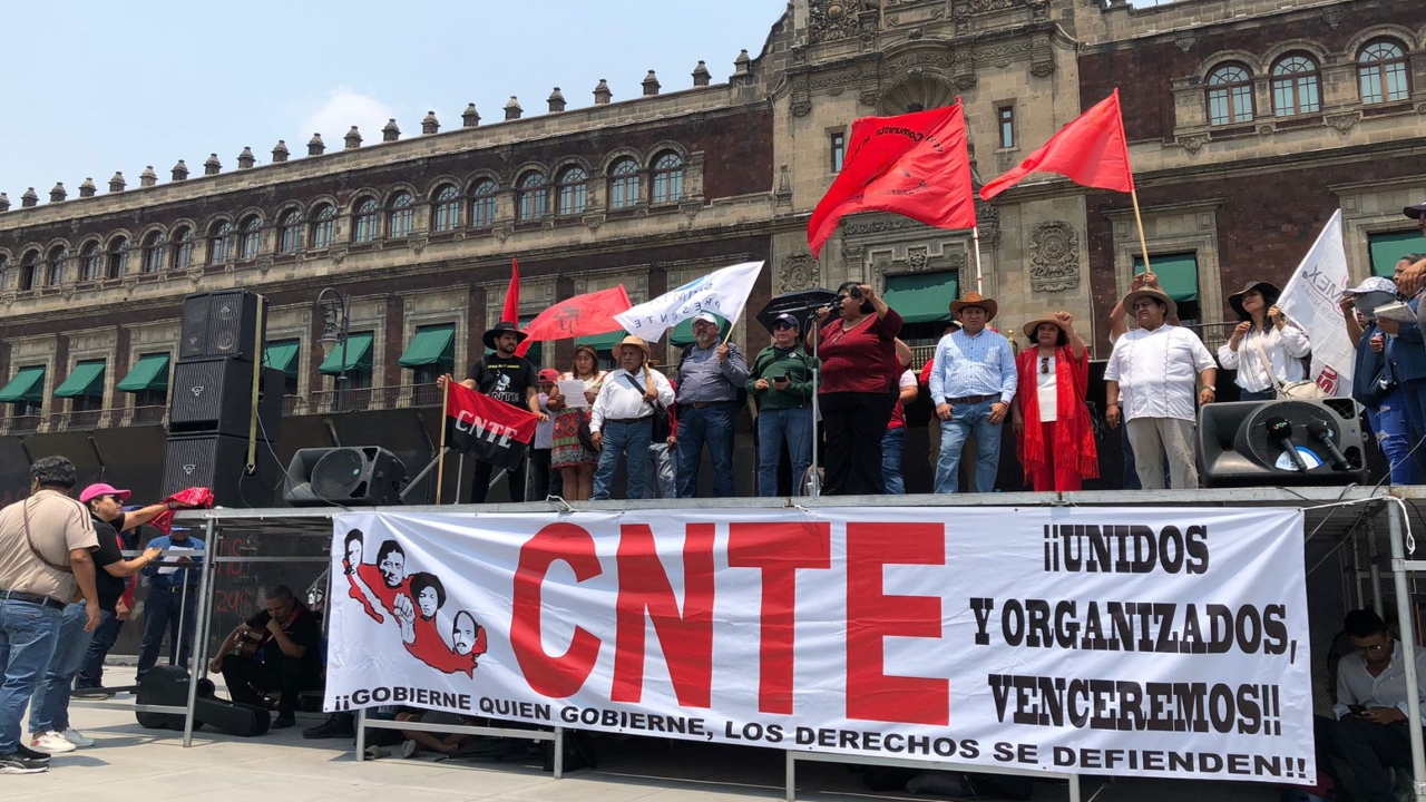 La CNTE realizará este viernes la “Marcha Nacional Unitaria”