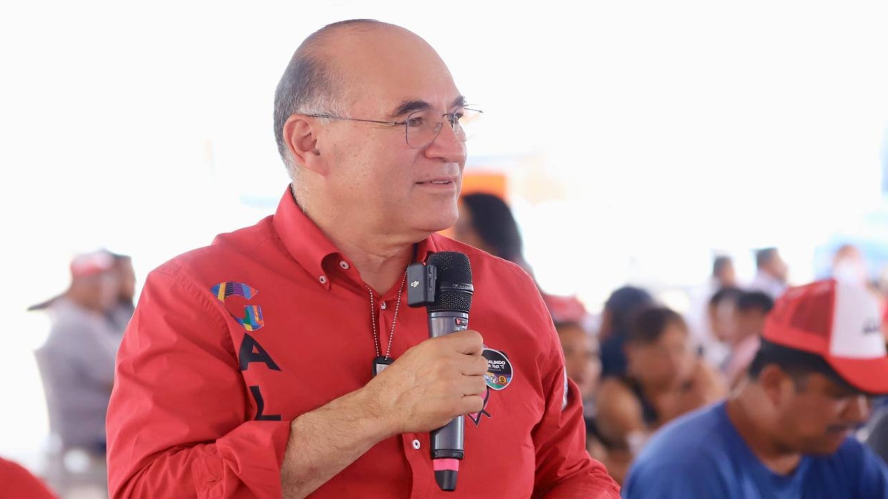 René Oyarvide, acusó al alcalde de San Luis Potosí, Enrique Galindo, de desviar recursos para la campaña presidencial de Xóchitl Gálvez/ Foto: @EF_Galindo